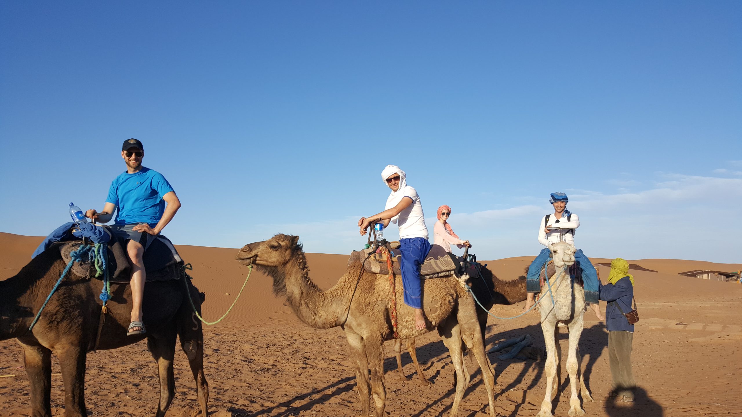 Desert Eco-tourism Trekking Tour 2 Nights: "Morocco desert" Erg Chega Tourga desert