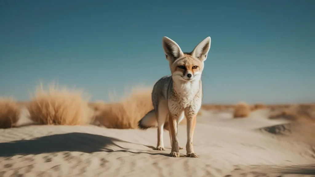 Fennec, le renard du Sahara marocain