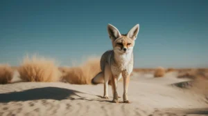 Fennec, le renard du Sahara marocain
