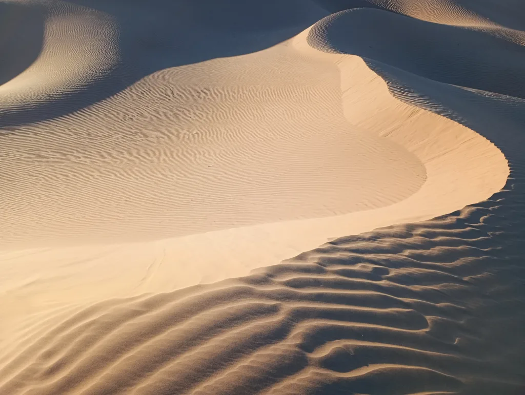 Sable du désert du Sahara marocain
