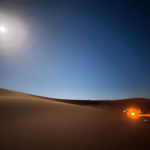 Excursion désert Maroc, bivouac dans les dunes